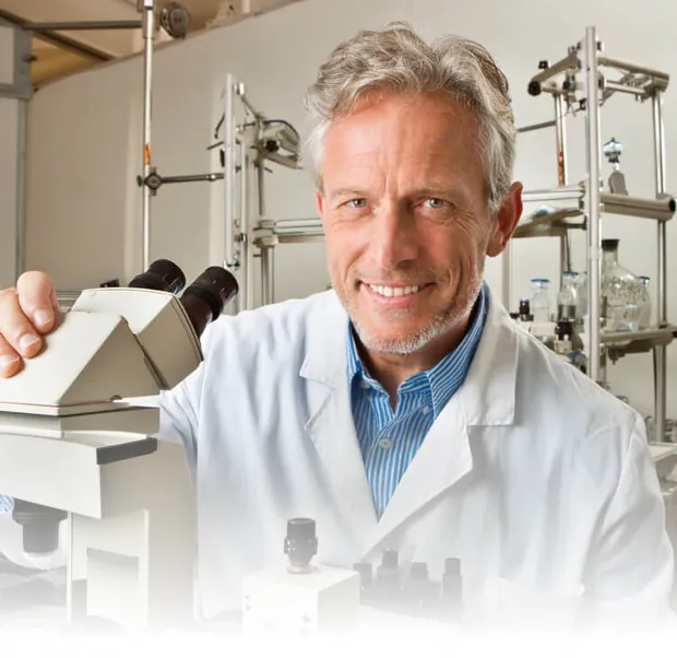 Laboratory environment representing ingredient quality testing