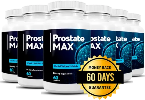 Prostate Max 6 Bottle Lineup Details
