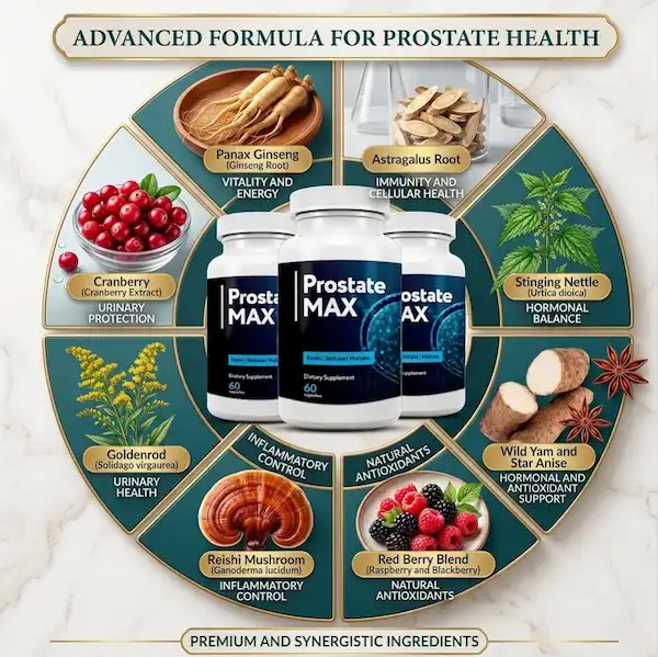 Prostate Max Natural Ingredients