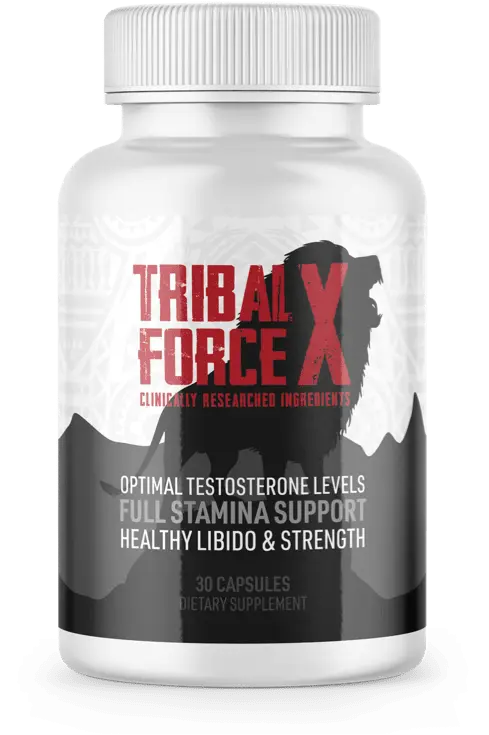 Tribal Force X Supplement Bottle Mockup
